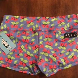 🍒✨ NWT fleo very cherry rewards shorts